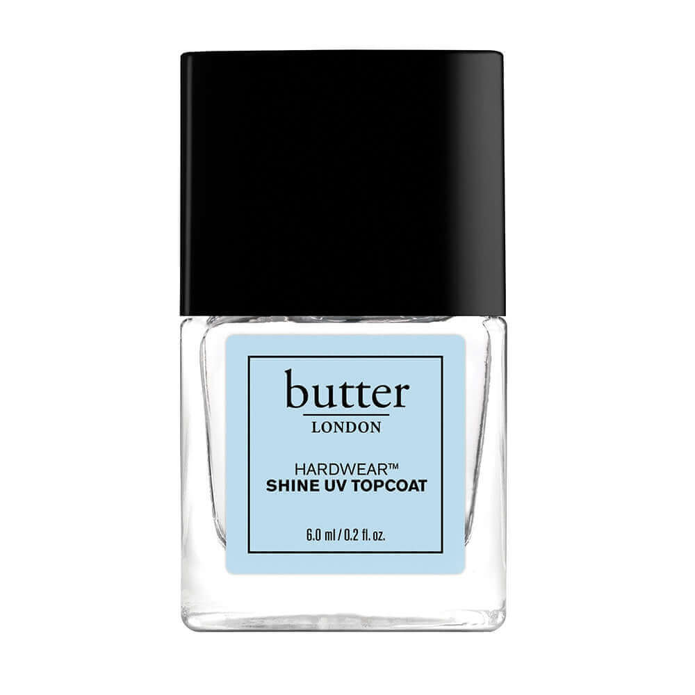 Butter London Hardwear Shine UV Top Coat, 0.2 fl oz