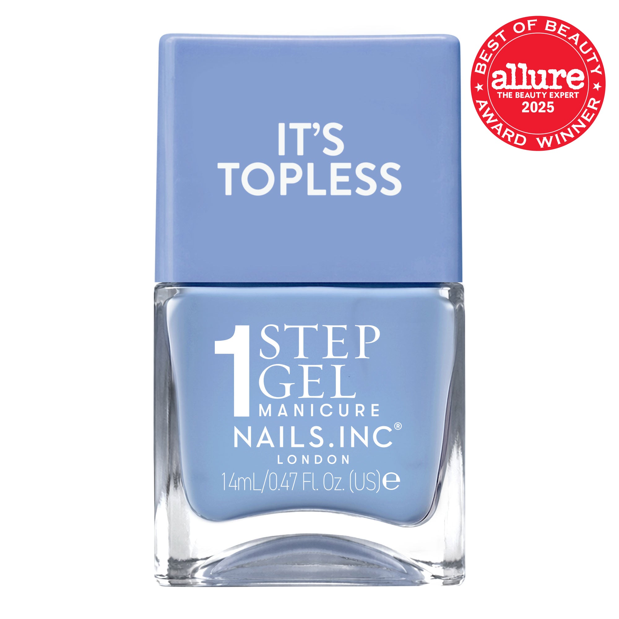 Nails.INC Skye – 1-Step Gel It's Topless Nail Polish