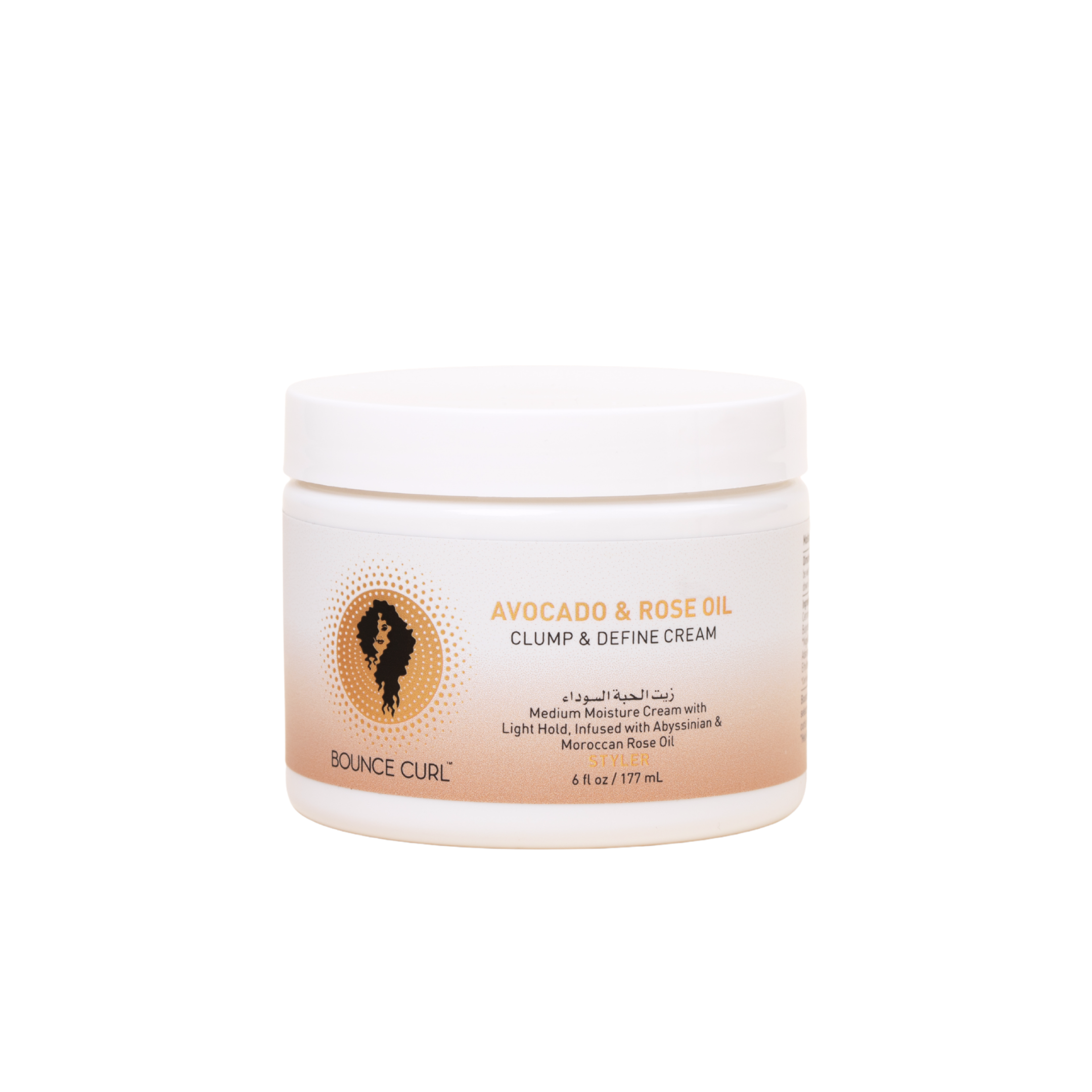 Bounce Curl Avocado & Rose Oil Clump & Define Cream