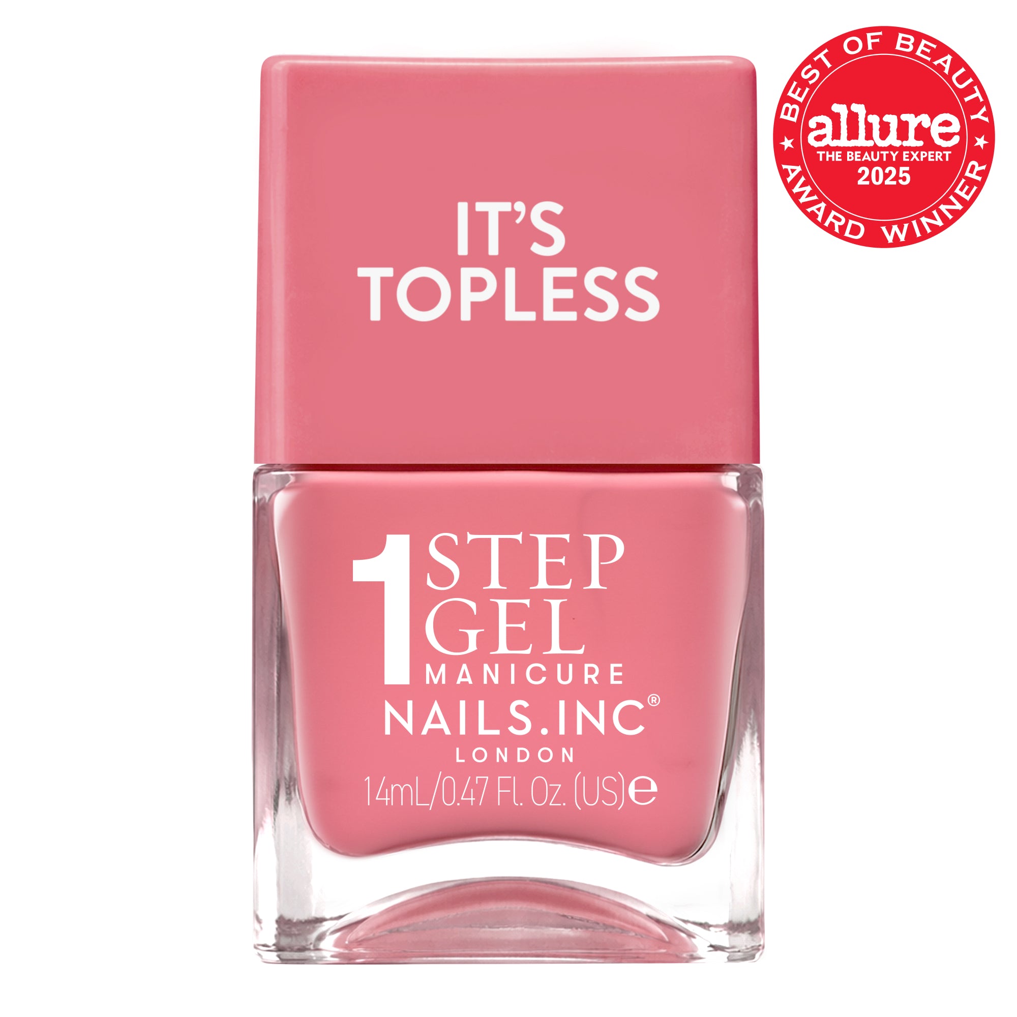 Nails.INC Ella – 1-Step Gel It's Topless Nail Polish
