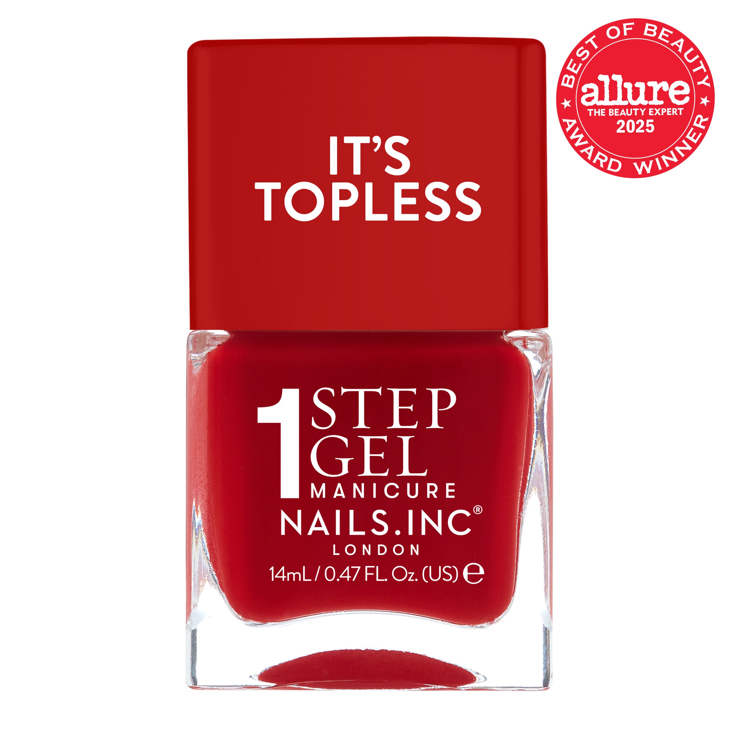 Nails.INC Kendall 1-Step Gel It's Topless Nail Polish