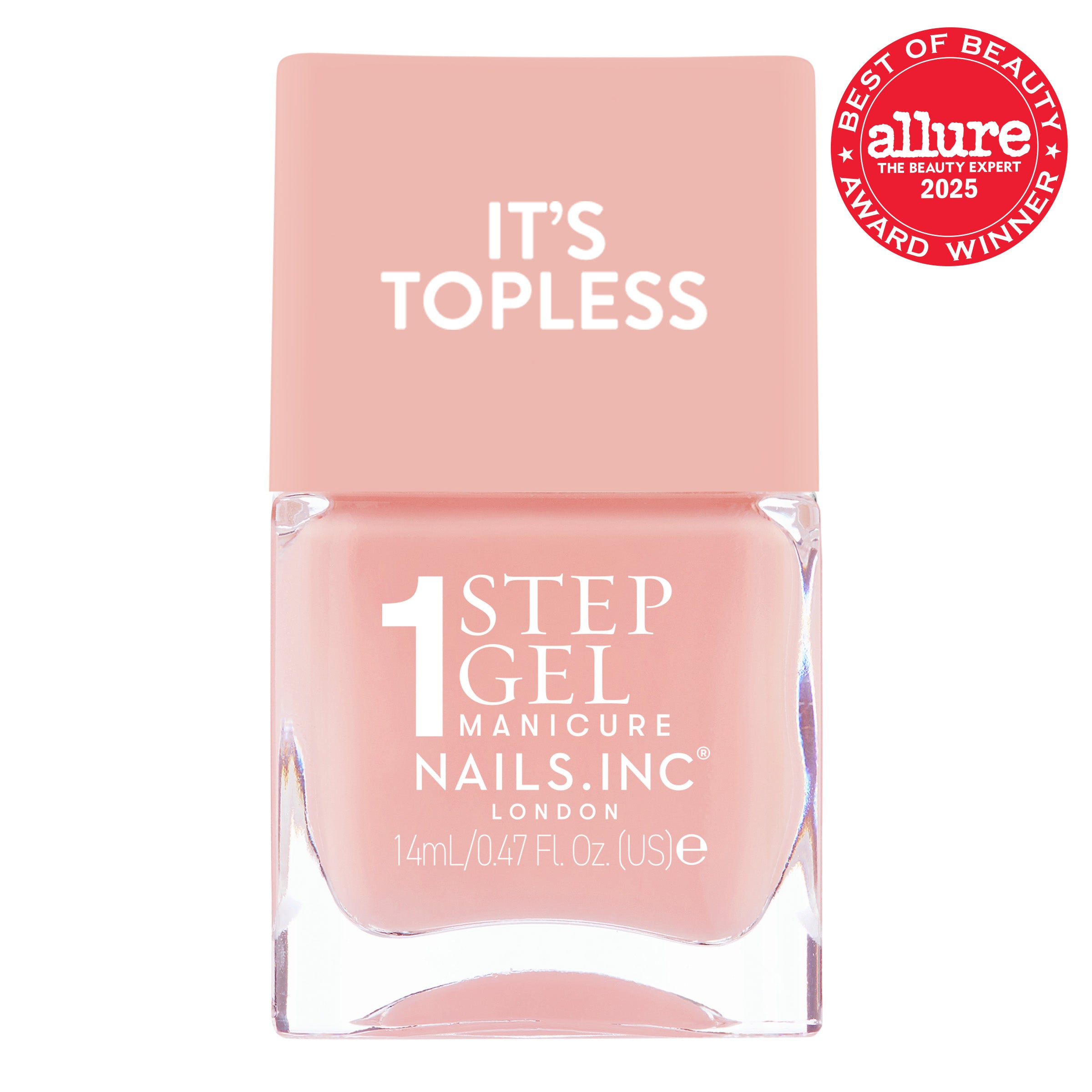 Nails.INC Trinny – 1-Step Gel It's Topless Nail Polish