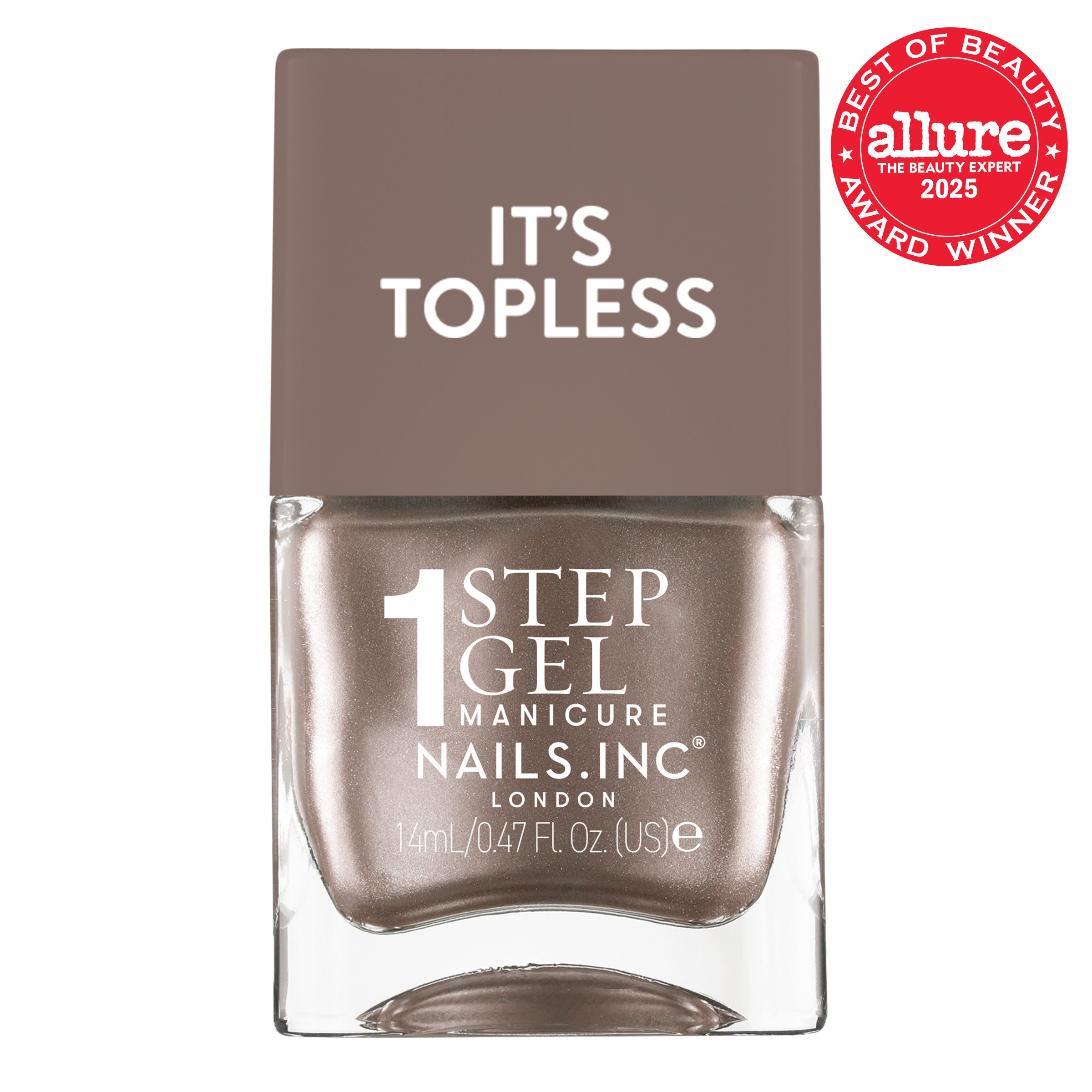 Nails.INC Khloe – 1-Step Gel It's Topless Nail Polish