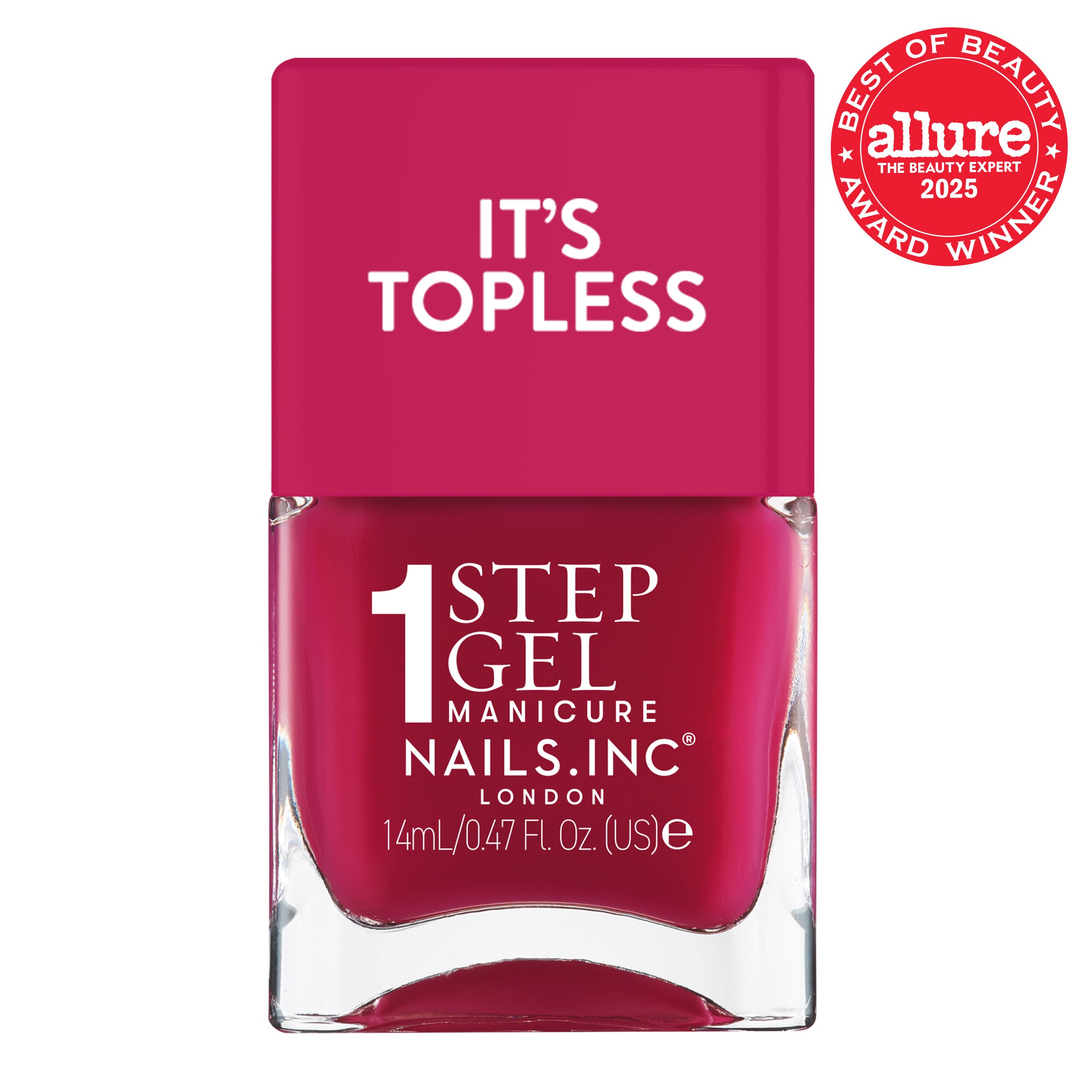 Nails.INC Kylie – 1-Step Gel It's Topless Nail Polish