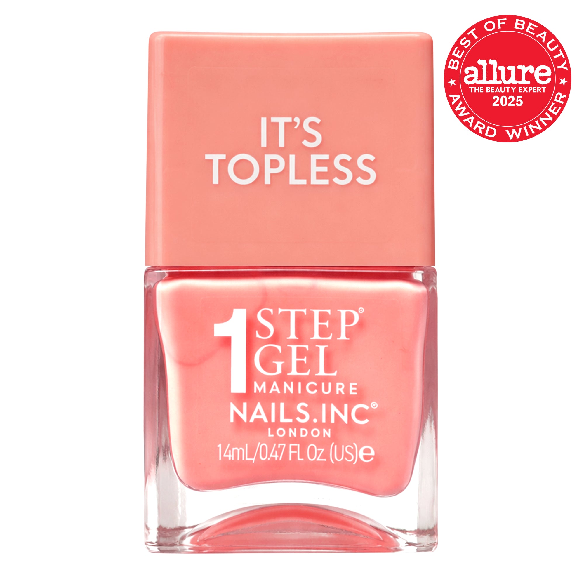 Nails.INC Paloma – 1-Step Gel It's Topless Nail Polish