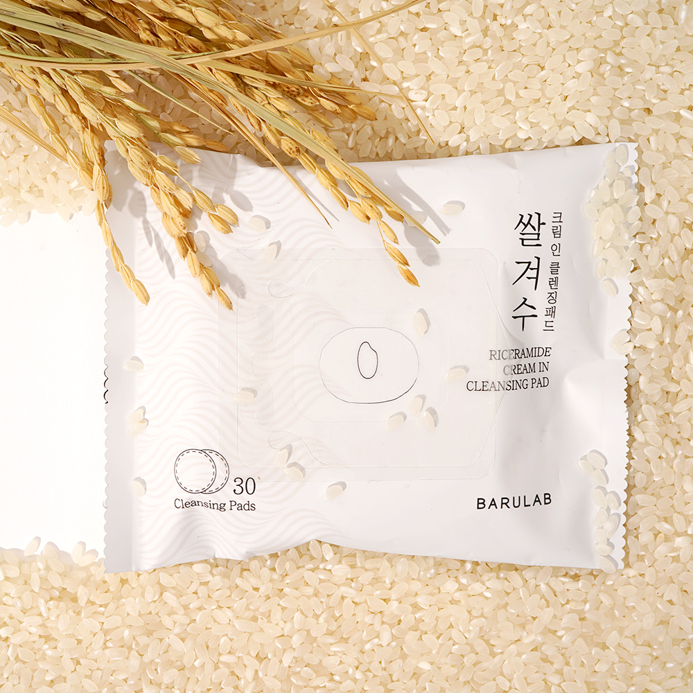 쌀겨수 세라마이드 크림 인 클렌징패드